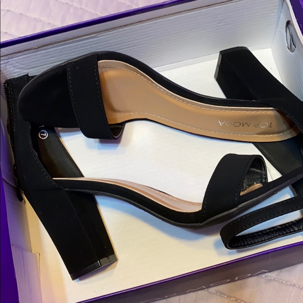 Black heels
